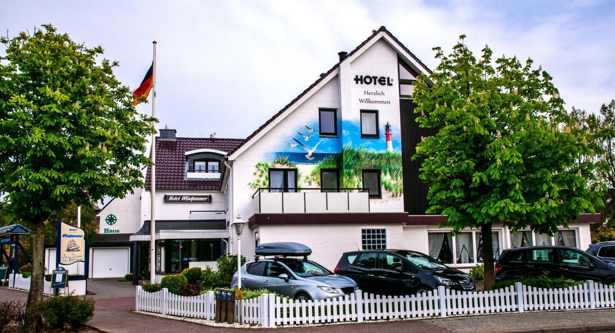 Hotel Windjammer Büsum Exterior foto